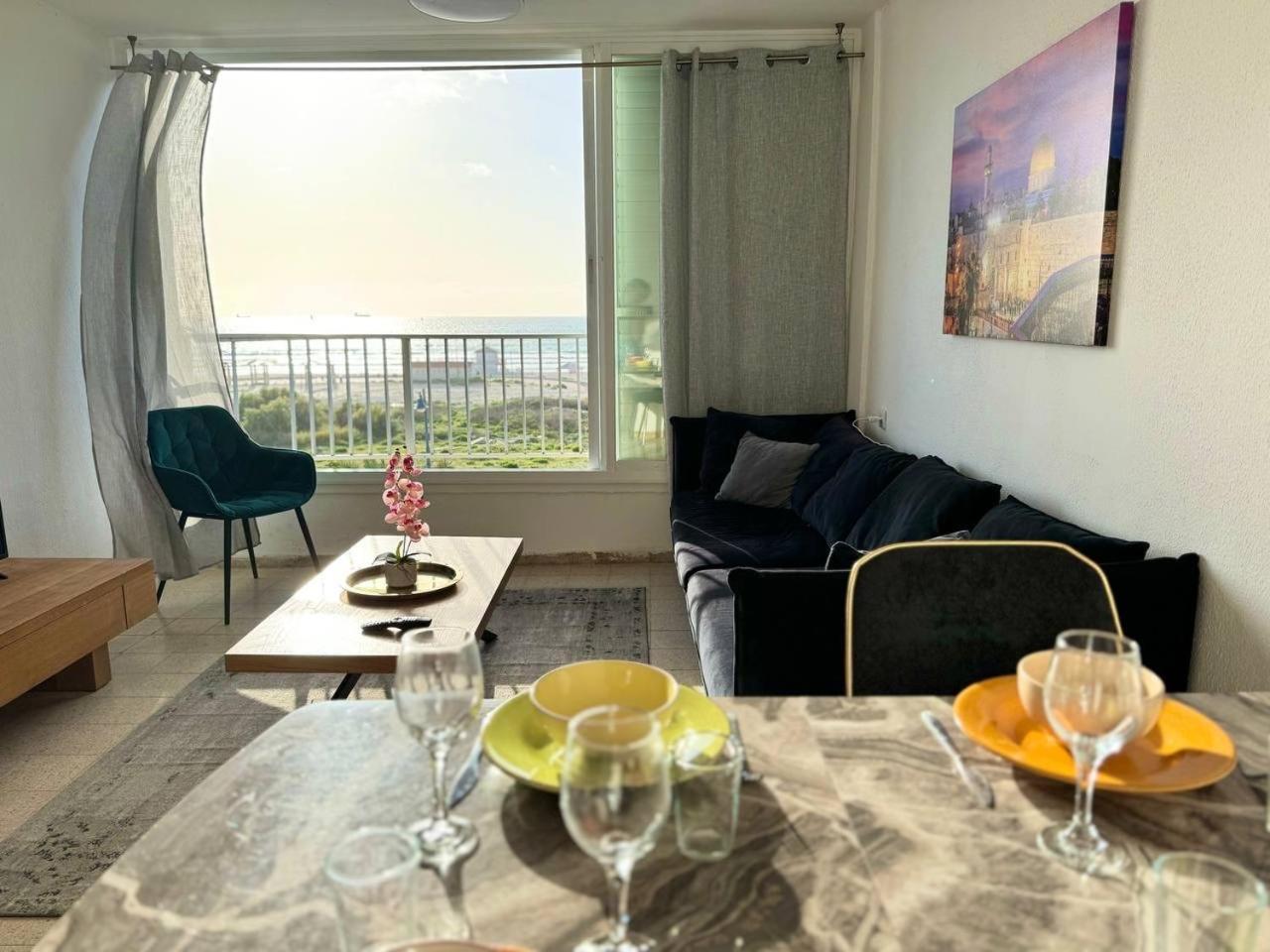 Appartamento Amazing Sea View Qiryat Yam Esterno foto